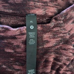 Lululemon | men's surge warm half zip sweater. Excellent used condition.